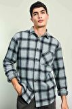 DeFacto Regular Fit Kareli Oduncu Uzun Kollu Gömlek A5517AX23AUGN1102