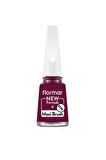 Flormar Klasik Parlak Bitişli Yüksek Pigmentli Oje - Nail Enamel-517 Chıc Raspberry New- 8682536036405
