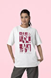 The Weeknd Die For You Şarkı Baskılı Oversize Rapper Tişört, Unisex Rap Tişört