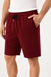 Fibula Moda Bordo Erkek Şort