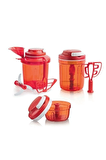 Tupperware - Kırmızı Süper Şef Tüm Set