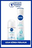 Nivea Kadın Sprey Deodorant Fresh Comfort 150ml ve Mini Roll-on Fresh Natural 25ml, Ter Karşıtı Koruma