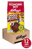 Kellogg's Coco Pops Topları 700 gr x 12 Adet, Lif, Demir Ve 7 Vitamin İçerir