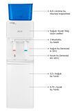 Awox Snow Pure SS783 Arıtmalı Su Sebili Sıcak Soğuk
