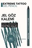 Flormar Mat Kalıcı Göz Kalemi (YEŞİL) - Extreme Tattoo Gel Pencil - 003 Deep Green - 8682536028851