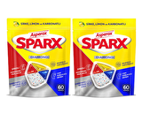 Asperox Sparx Diamond Bulaşık Makinesi Kapsülü 60x2