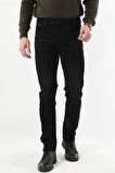 Erkek Regular Fit Jean Pantolon Siyah