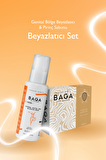 Baga Beyazlatıcı Set Genital Bölge Beyazlatıcı & Pirinç Sabun