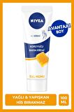 Koruyucu El Bakım Kremi Bal Mumu 100ml, Nemlendirici, Yumuşak Cilt, Yağlı His Bırakmaz,Avantajlı Boy