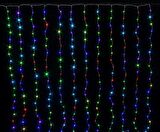 Perde Led  240 Ledli 8 Fonksiyonlu Dekor Lambası RGB