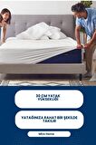 Mira Home 150 x 200 Su Geçirmez Alez Beyaz