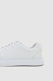 Beyaz Kalın Beyaz Tabanlı Bağcıklı Sneaker Ayakkabi 0EC09ORT0378