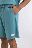 DeFactoFit Slim Fit Dar Kesim Cepli Baskılı Sporcu Şort A1625AX24SMTR384