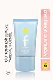 Flormar Sun Lovers Glow Up Nemlendirici Etkili & Işıltılı Bitişli Güneş Koruyucu Baz Spf50- 001 Şeffaf