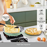 Karaca Swiss Crystal Mastermaid 9 Parça Tencere Seti Shiny Black