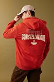 DeFacto Oversize Geniş Kalıp Kapüşonlu Sırt Baskılı Sweatshirt B4803AX24SPOG165