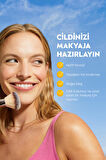 NIVEA SUN SPF50 Primer Nemlendirici Makyaj Bazı 30ml, Kusursuz Uzun Süreli Makyaj, UVA, UVB, Hyaluron, Antioksidan