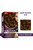 Koleston Supreme Saç Boyası 5/0 Açık Kahve x2'li Set