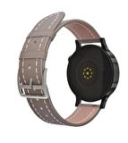 Fro LW38 Siyah Kasa 38 mm Kahverengi Kordon Akıllı Saat