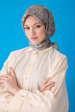 Saf İpek Eşarp 4101D02( Sura İpek) -0235