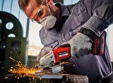 Einhell Professional Akülü Avuç Taşlama AXXIO 18/125 Q LiSolo Power X-Change (18 V, 700 W, 125 mm disk Ø, 33 mm kesme derinliği, kömürsüz, Quick-Fix oluk, kesme diski ve akü dahil değildir)