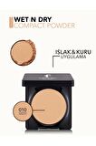 Flormar Wet & Dry Yarı Mat Bitişli Kremsi Kompakt Pudra