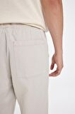 DeFacto Gabardin Pantolon Wide Straight Fit Bol Rahat Kesim Cepli Geniş Düz Paça C9159AX24AUBG766