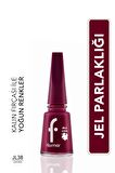 Flormar Oje - Jelly Look Nail Enamel Jl38 Sangria 8690604378487