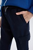 DeFacto Erkek Çocuk Beli Paçası Lastikli Kargo Cepli Jogger Eşofman Altı Z4094A624WNNV253