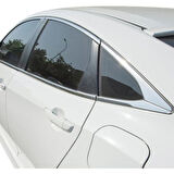 Honda Civic Fc5 2016 - 2020 Cam Çıtası 8 Parça Çelik Krom Paslanmaz ÇElik