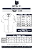 Lacivert Yaka Desenli Erkek Polo Tişört