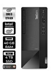 Lenovo ThinkCentre NEO 50T i3 12100 40GB RAM 4TB SSD FDOS 11SC001ATX MASAÜSTÜ PC & PER4 BELLEK