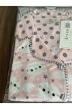 Pembe Gömlek Yaka Kısa Kollu Pijama Takımı