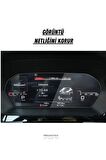 Audi A3 2021 2022 2023 12.3 İnç Dijital Hayalet Gösterge Uyumlu Nano Ekran Koruyucu