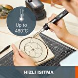 WORX WX744.9 MAKERX 20Volt Profesyonel Dijital Lehim Tabancası + 12 Aksesuar (Akü Dahil Değildir)