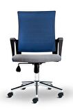 Asbir Mobilya Rigel 55200 Metal Ayaklı Çalışma Koltuğu Ofis Sandalyesi