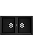 Teka MAESTROSTONE 90 B-TG Çift Hazneli Tegranite Eviye 115260008