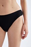 DeFacto Fall in Love Ribana 3'lü Paketli Basic Düz Brazilian Slip Külot A3474AX24SMBK27