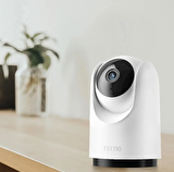 Tecno TH300 3MP 2K Ultra HD 360 Ptz Kablosuz Wifi Güvenlik Kamerası
