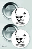 ATATÜRK ROZETİ 58 MM