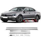 Volkswagen Passat B8 Krom Kapı Çıtası (8prç) 2015-2018 Arası P.Çelik