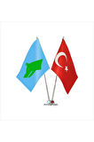 Göktürk Bayrağı Ve Türk Masa Bayrak Takımı