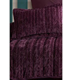 Yeni Nesil Uykuseti 6 Parça Velvet Mürdüm 230x220