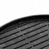 Nehir Alüminyum Döküm Grill-Gözleme Çift Taraflı 36 cm Tava