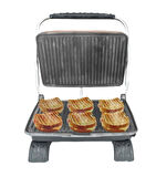 Dökümix Demir Döküm Rose Gold 1800 Watt 4-6 Dilim Ev-Sanayi-Büfe Tipi Tost Makinası ve Izgara