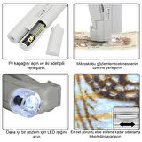 Cep Mikroskop 100X Taşınabilir LED Işıklı Yüksek Kaliteli Lens Taşıma Çantalı Kompakt El Mikroskobu