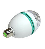 E 27 duylu döner rgb ışıklar saçan led ampul