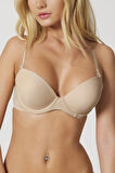 Kadın Ten Desteksiz Klasik Sütyen 8300