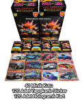 Nitro Power 1453 BD (40 Mini Kutu 120 Sticker 120 Hologramlı) Araba Kartları Yapışkanlı Hologramlı
