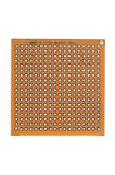 Delikli Bakırlı Plaket 5x5cm 2 Adet
